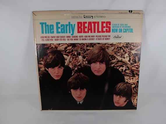 1965 Vinyl LP Record The Early Beatles Original Stereo Pressing EX+
