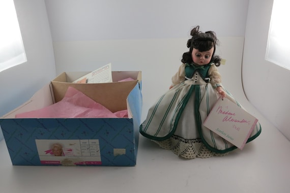 Vintage 1970's Madame Alexander Doll Scarlett No 425 Little Women New In Original Box Christmas Gift