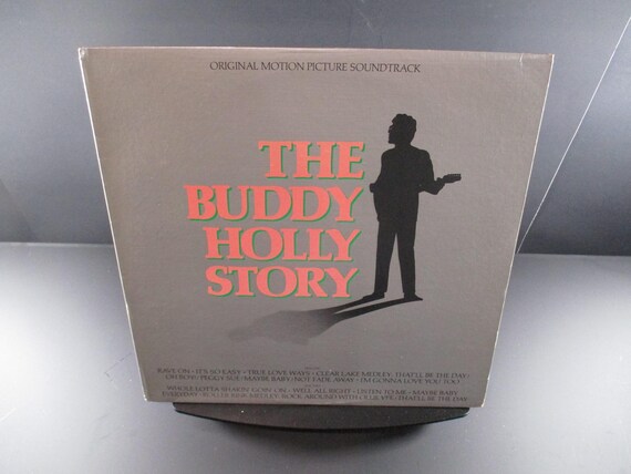 Vintage 1978 Vinyl LP Record The Buddy Holly Story Soundtrack Original Motion Picture Soundtrack Excellent Condition 63842