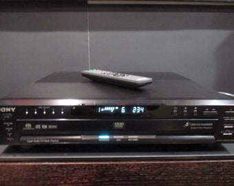 Sony DVP-NC685V Super Audio CD Player 5 Disc Changer with Remote Works Perfect Free Shipping