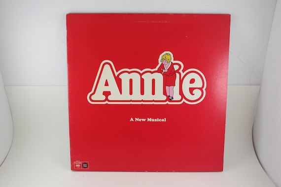 1977 Annie A New Musical Soundtrack Vinyl LP Record