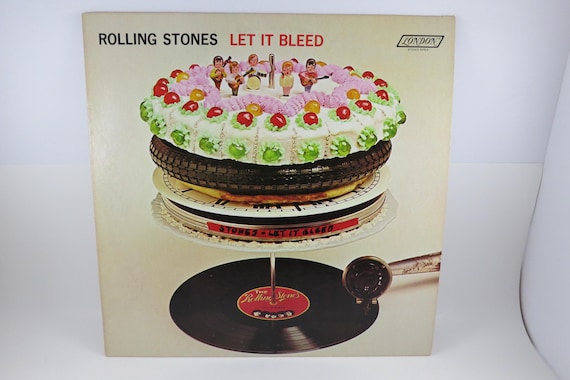 Vintage 1969 Vinyl LP Record Let It Bleed The Rolling Stones Very Good Condition Stereo Version 71534