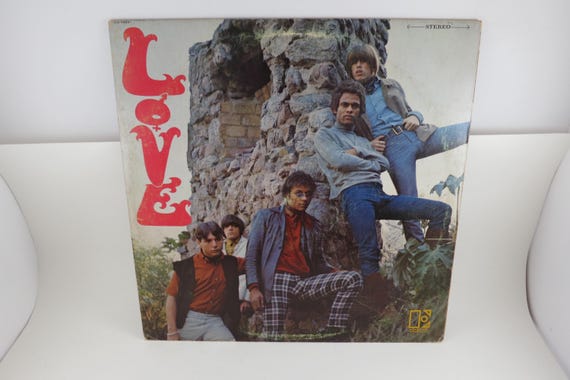 Vintage 1966 Love Vinyl LP: Self-Titled Psychedelic Rock, Original Pressing