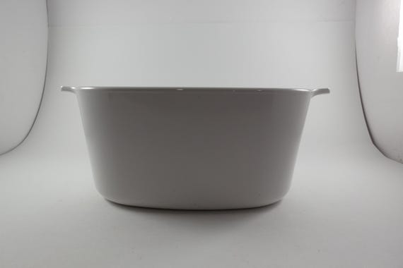 Vintage Corning Ware All/Just White 3 Quart Saucepan