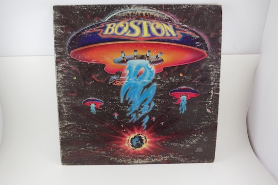 Vintage 1976 Vinyl LP Record Boston Self Titled VG