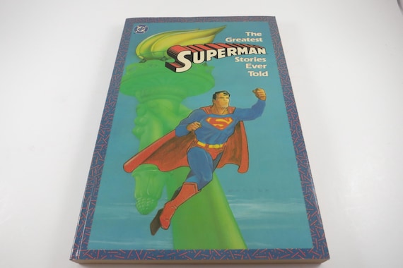 1986 Greatest Superman Stories Ever Told Paperback TPB Man of Steel
