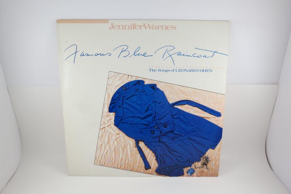 Vintage 1986 Vinyl LP Record Famous Blue Raincoat Jennifer Warnes Sings The Songs of Leonard Cohen Near Mint Condition 71472