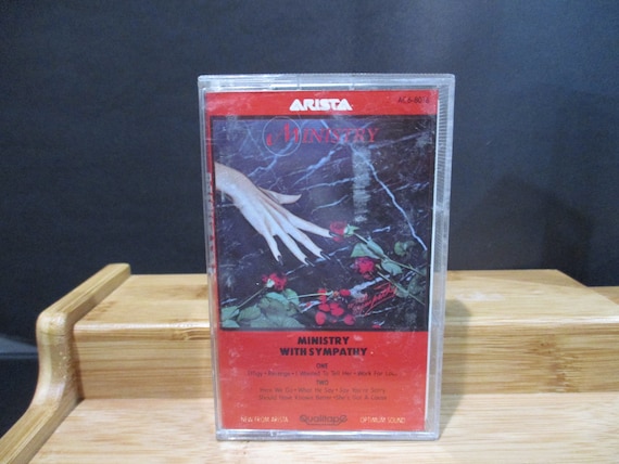 Vintage 1980s Ministry Cassette Tape - Industrial Music