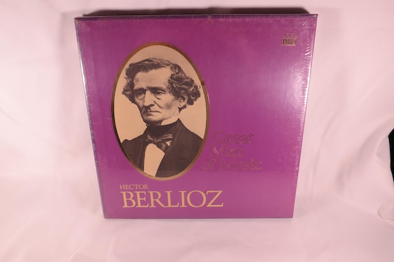 1975 Hector Berlioz Classical Vinyl LP Box Set: Men of Music (Sealed)