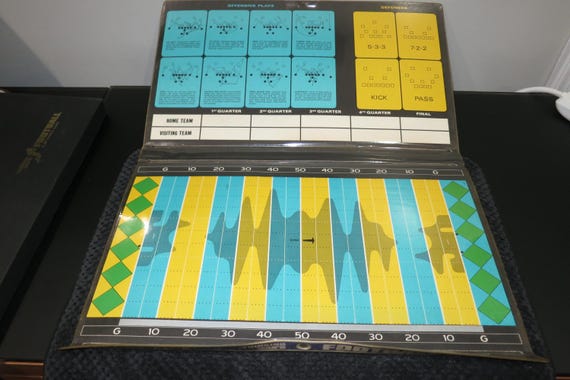 1969 3M Thinking Man's Football Sports Game Complete