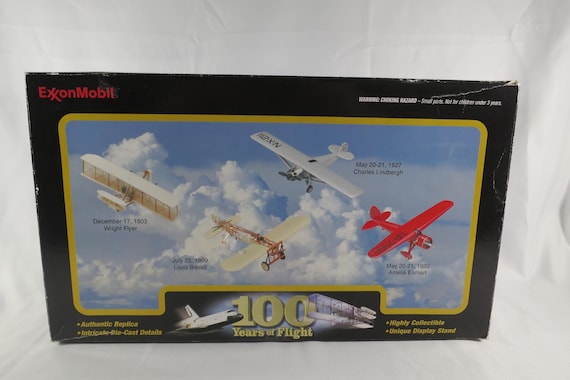 2003 Corgi Classics Exxon Mobil 100 Years of Flight Diecast Set (4 Planes)