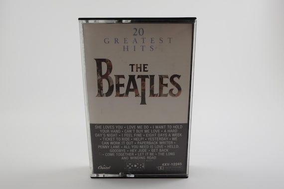 Vintage 1982 Cassette Tape The Beatles 20 Greatest Hits