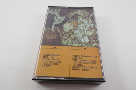 Vintage 1980 Cassette Tape Never For Ever Kate Bush