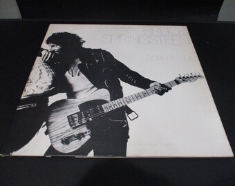 Vintage Born to Run Vinyl LP Record Bruce Springsteen 1983 Pressing Excellent Condition 67616