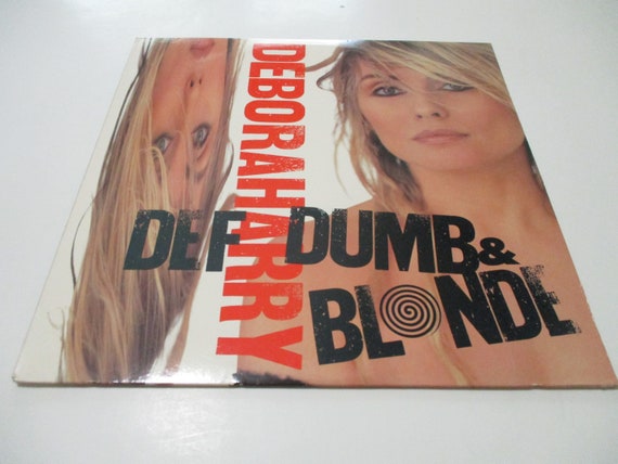 Vintage 1989 Vinyl LP Record Def Dumb & Blonde Debbie Harry Excellent Condition 52773