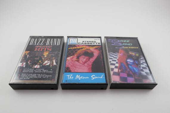 Vintage 1980's Dazz Band Cassette Tapes Keep It Live Jukebox Self Titled Sold Individually