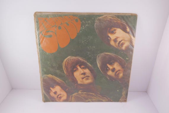 Vintage 1966 Vinyl LP Record The Beatles Rubber Soul Very Good Condition Rare Brazilian Mono Pressing 71145