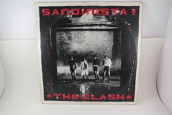Vintage 1980 Vinyl LP Record set Sandinista! The Clash EX