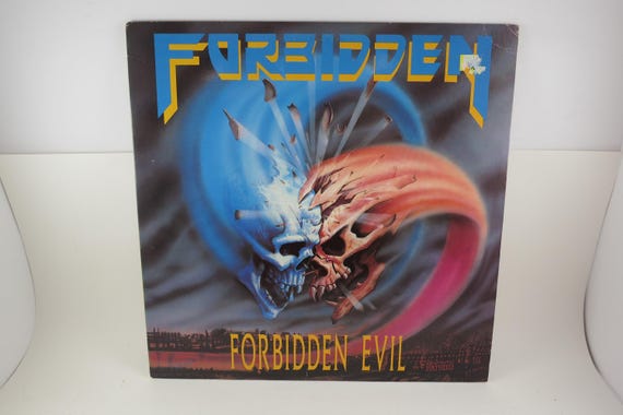 Rare 1988 Vinyl LP Record Forbidden Evil Forbidden Original US Pressing Heavy Metal Excellent Plus Condition Combat Label 71694