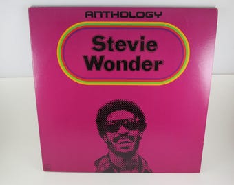Vintage Stevie Wonder Looking Back 4 Album Set Vinyl LP Record