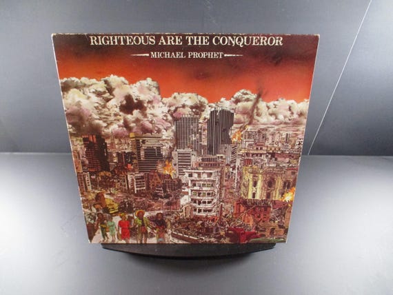 1980 Reggae Vinyl LP Record Righteous Are The Conqueror Michael Prophet Excellent Condition Rare Reggae Record 72163