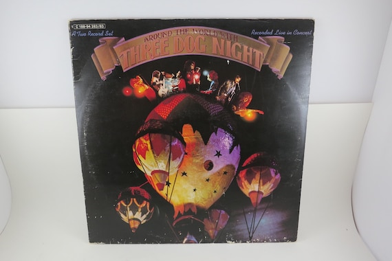 Three Dog Night - Around the World Vinyl LP - 1973 German Pressing
