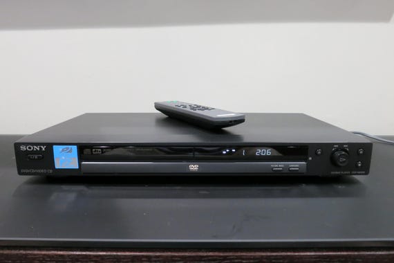 2002 Sony DVP-NS325 DVD/CD Player Works Great Black Slimline with Original Remote Control Works Perfectly