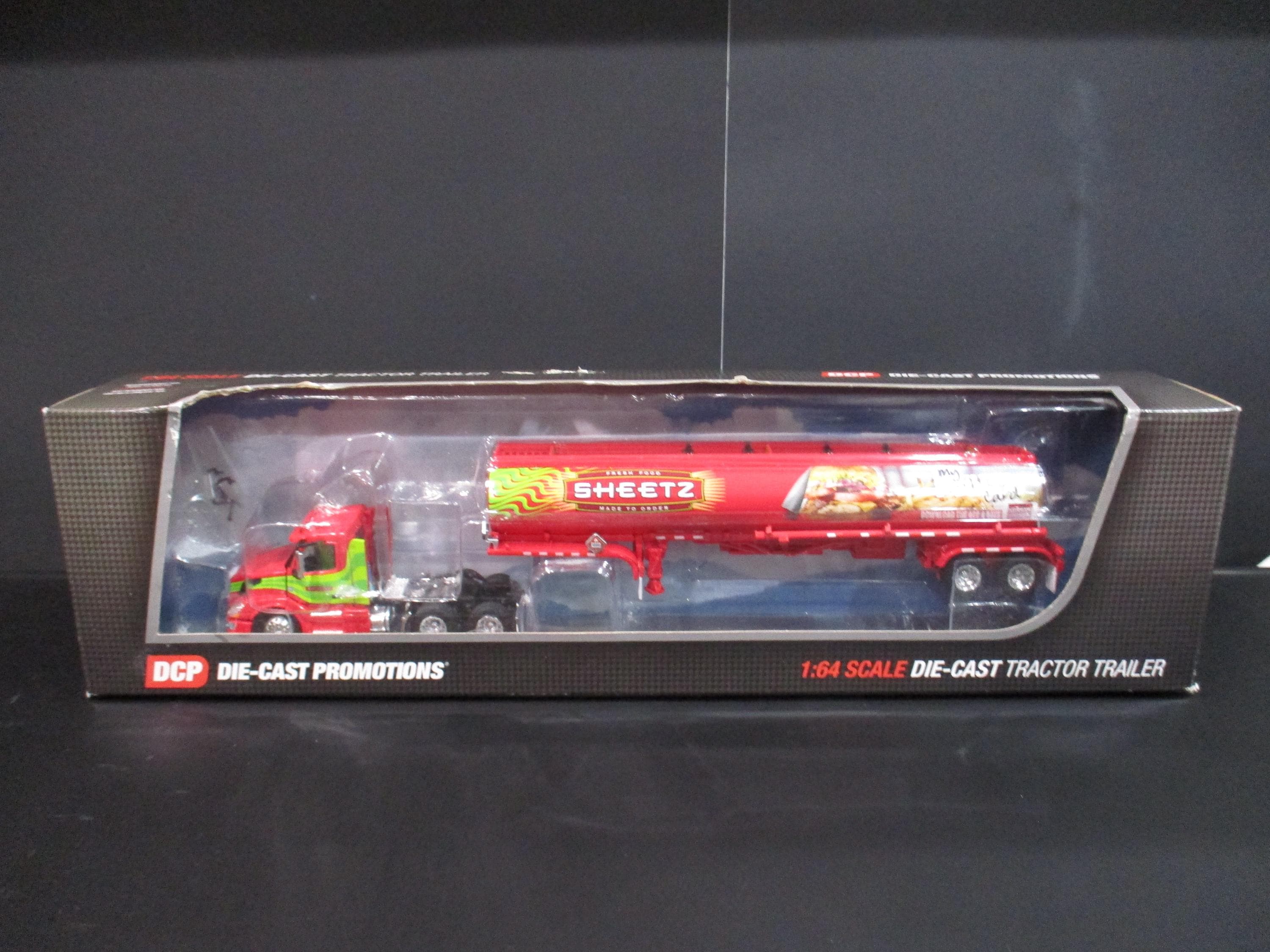 DCP Die Cast Promotions 1:64 Scale Sheetz Tanker Volvo VNL