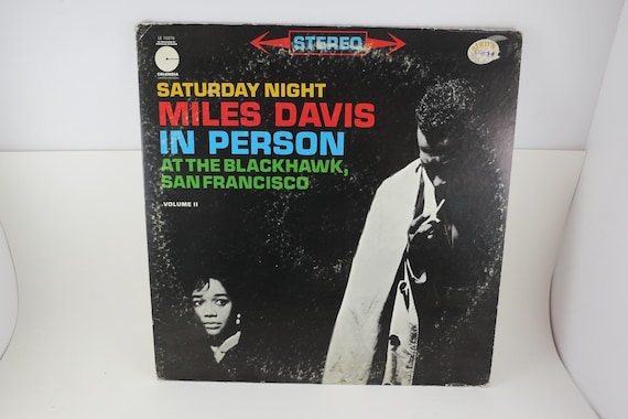 Vintage 1973 Vinyl LP Record Miles Davis In Person at the Blackhawk San Francisco Saturday Night Excellent Condition 71600