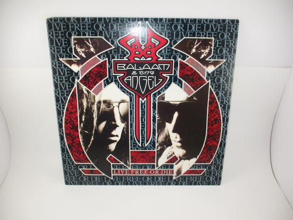 Vintage 1987 Vinyl LP Record Balaam and The Angels Live Free or Die Near Mint Condition Promo Stamp 70318