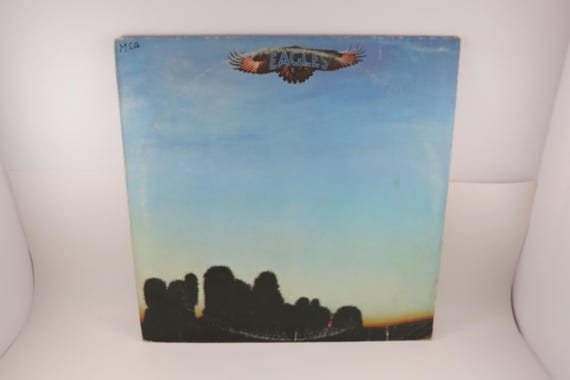 Vintage 1973 Vinyl LP Record The Eagles Self Titled Very Good Condition 63444