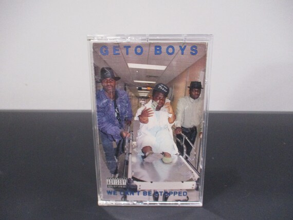 Vintage 1991 Hip Hop/Rap Cassette Tape We Can't Be Stopped The Geto Boys Rare Original Pressing Excellent Condition