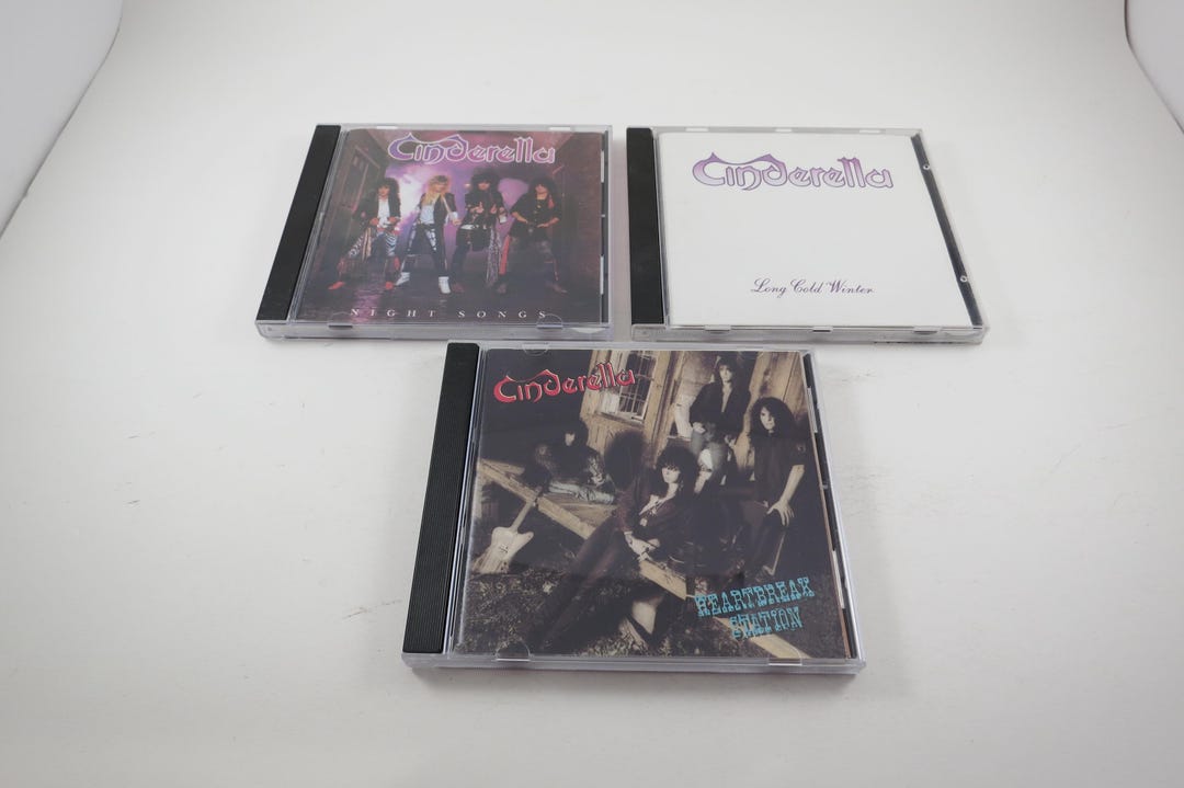 Cinderella 80s/90s CD: Night Songs, Long Cold Winter, Heartbreak