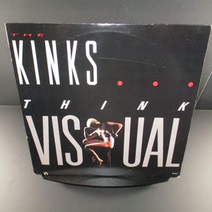Vintage 1986 Vinyl LP Record - The Kinks Think Visual