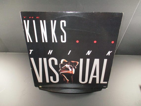 Vintage 1986 Vinyl LP Record Think Visual The Kinks Excellent Condition 67823