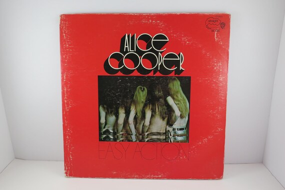Vintage 1970 Vinyl LP Record Easy Action Alice Cooper Excellent Condition Green Label 70932