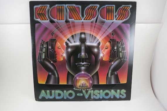 Vintage 1980 Kansas - Audio Visions Vinyl LP - EX