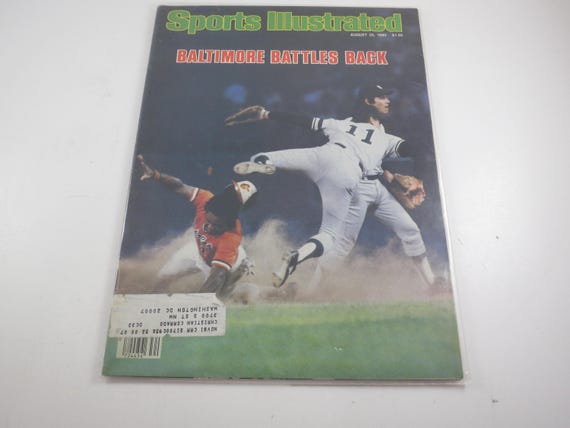 Vintage Sports Illustrated Magazine August 25 1980 MLB Baltimore Battles Back