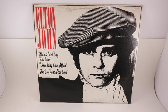 Vintage 1979 Vinyl EP Record Elton John The Thom Bell Sessions Promo Pressing Excellent Condition 71588
