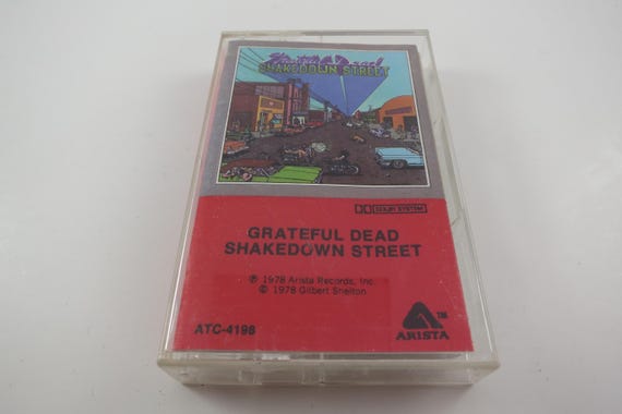 Vintage 1978 Cassette Tape Shakedown Street Grateful Dead