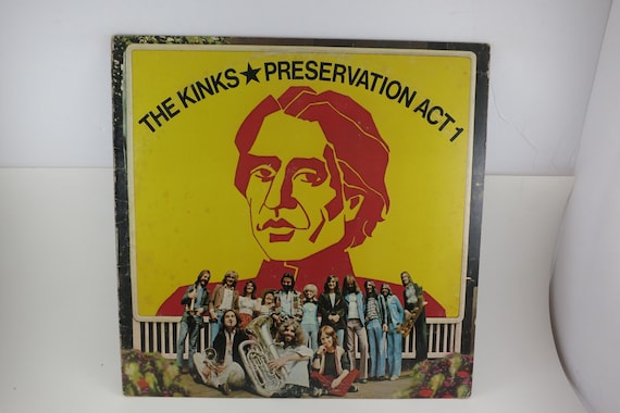 Vintage 1973 Vinyl LP: The Kinks - Preservation Act 1 EX