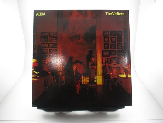Vintage 1981 Vinyl LP Record Abba The Visitors Near Mint Condition 68502