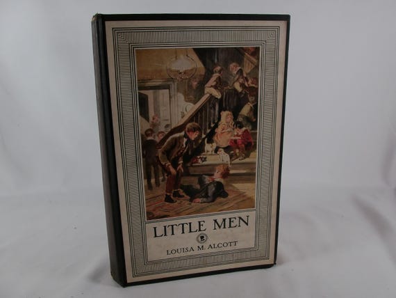1926 Hardcover Book Little Men Louisa M Alcott Beacon Hill Bookshelf