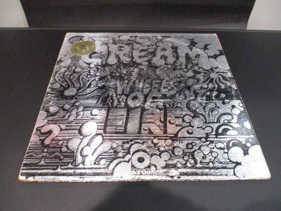 Vintage 1968 Vinyl LP Record Cream Wheels of Fire Excellent Condition Original Pressing Tri Tone Labels 67218