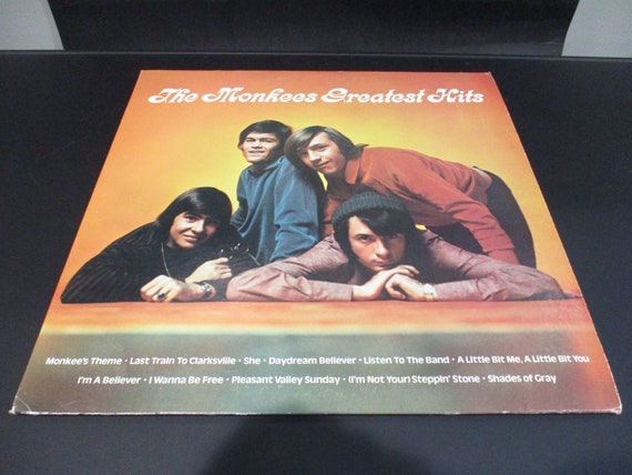 Vintage 1982 Vinyl LP Record The Monkees Greatest Hits Excellent Condition 70121