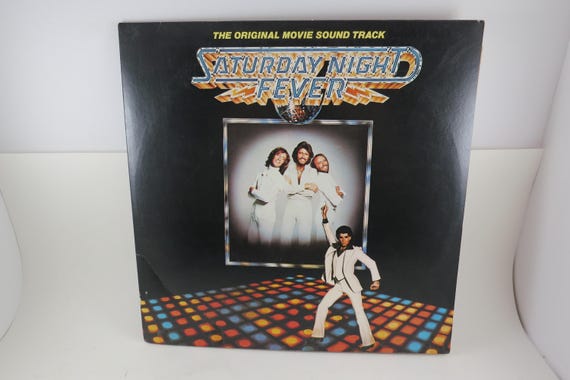 Vintage 1977 Vinyl LP Record Saturday Night Fever Motion Picture Soundtrack Excellent   Condition 71303