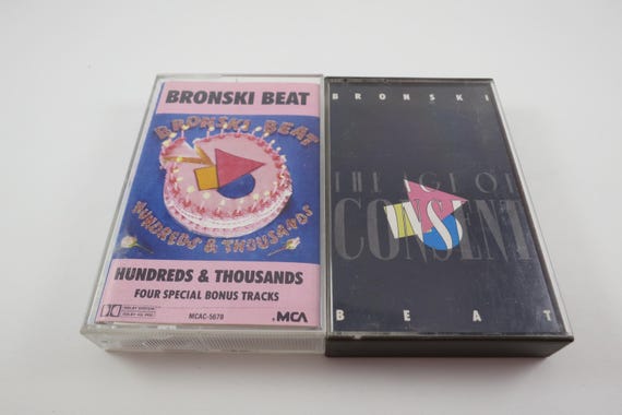Vintage 1980's Bronski Beat Cassette Tapes Age of Consent Hundreds and Thousands Sold Individually