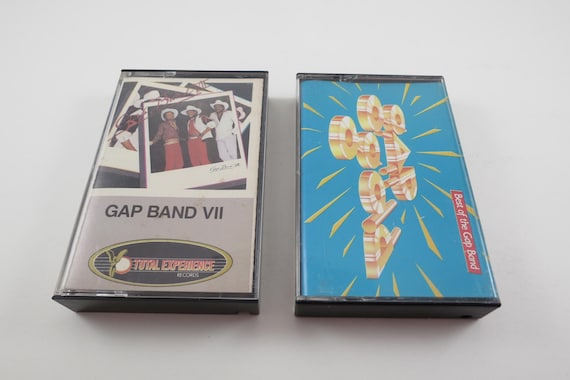 Vintage 1980's Gap Band Cassette Tapes VII Gap Gold Best Of Sold Individually