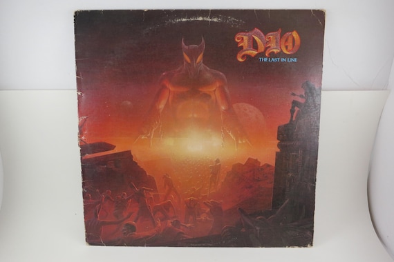 Vintage 1984 Vinyl LP Record The Last in Line Dio Original US Pressing EX