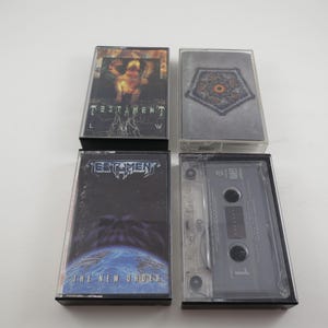 1980&#39;s TESTAMENT Cassette Tapes Souls of Black The Ritual The New Order Low Sold Individually